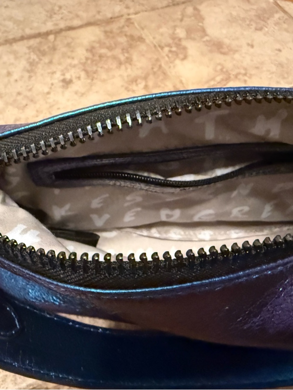 Iridescent Purple-Blue Shoulder Bag Aimee Kestenberg - Picture 14 of 15